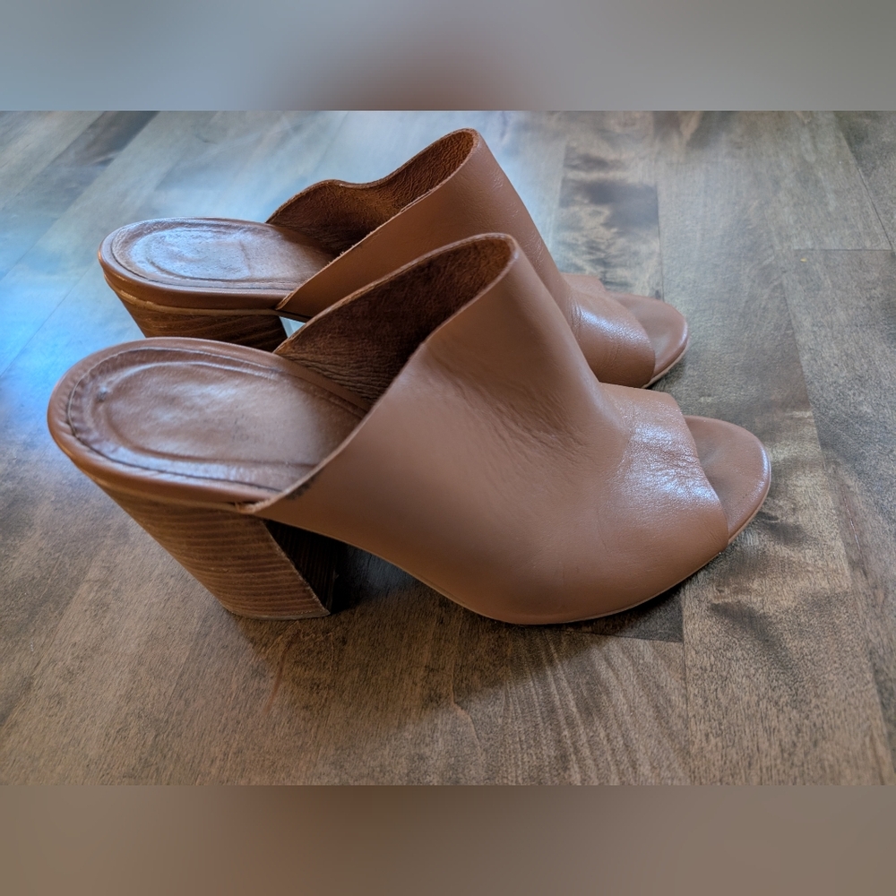 Office London | Chic Tan Women's Mules | Size 39